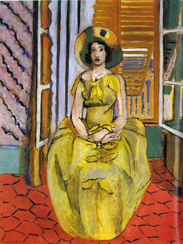 41 Matisse La robe jaune 1929-1931